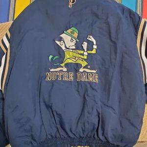 Vintage Notre Dame reversible jacket.